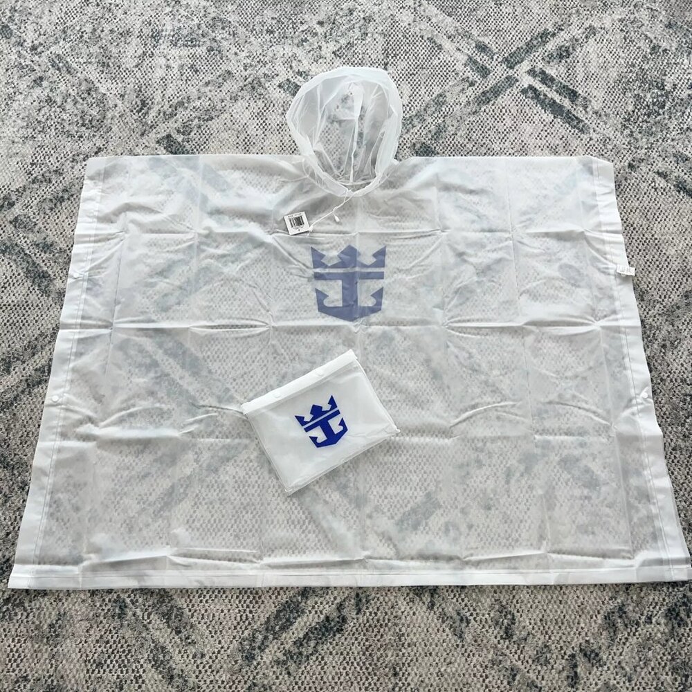 NWT Royal Caribbean Rain Poncho